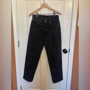 Levi’s 550 Relaxed Fit Vintage Black Jeans Size 30
